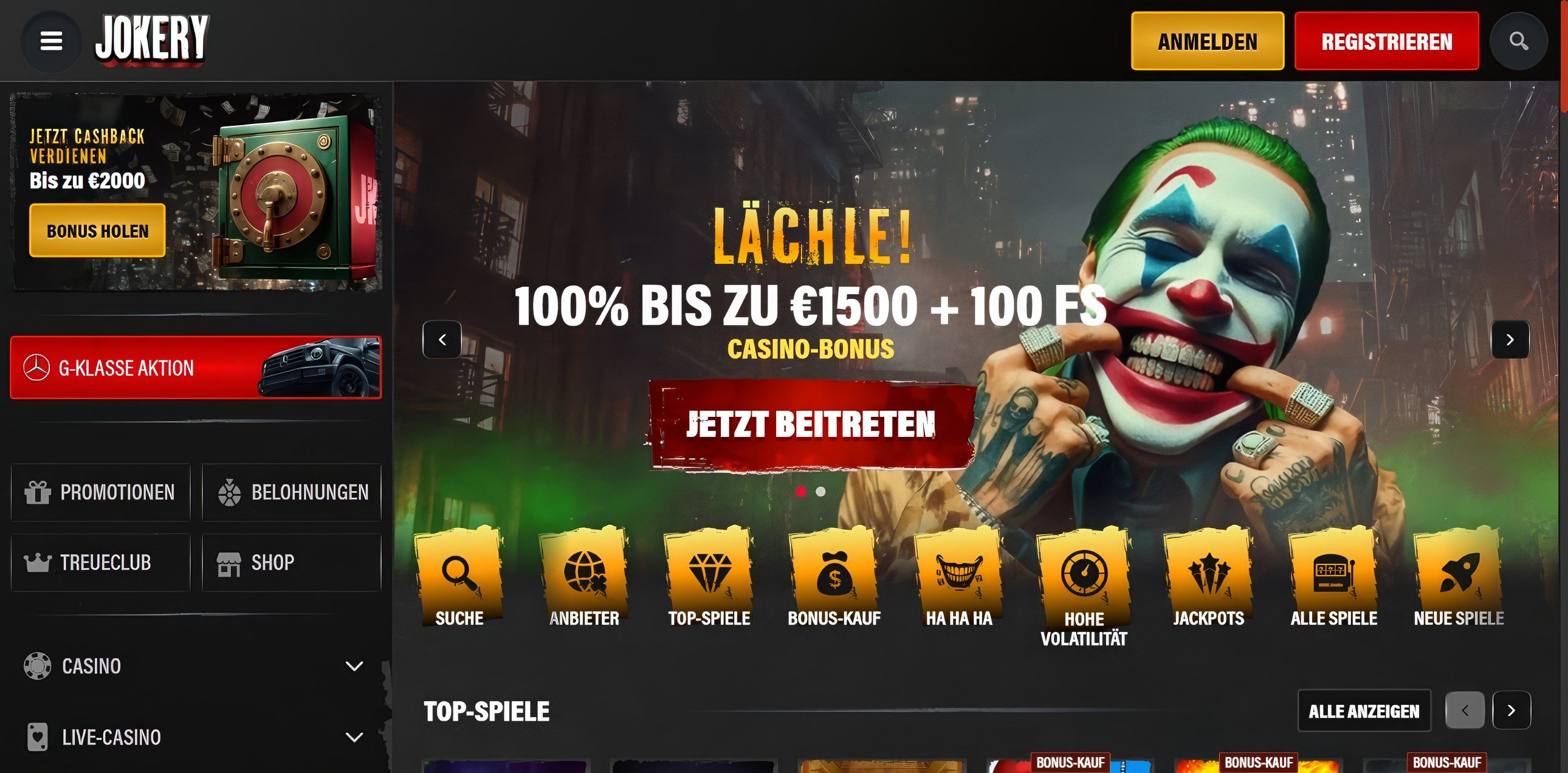 Jokery desktop screenshot 1